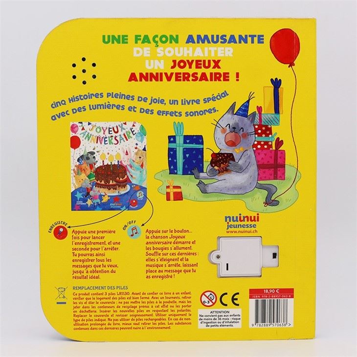 Baby Toy Sound Book For Toddlers
