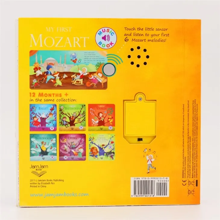 My First Mozart Sound Book For Funny Reading