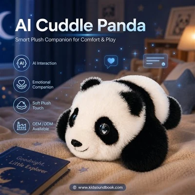 AI Plush Toy Smart Talking Companion - Interactive Stuffed Animal Voice Conversation For Kids