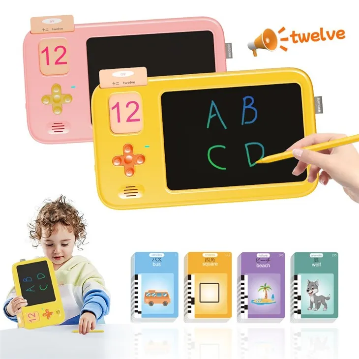 2 in 1 Talking Flash Cards With LCD Writing Table – A Smart Early Learning Solution By XDT best