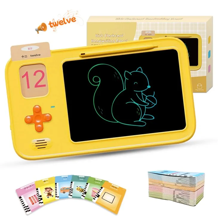 2 in 1 Talking Flash Cards With LCD Writing Table – A Smart Early Learning Solution By XDT