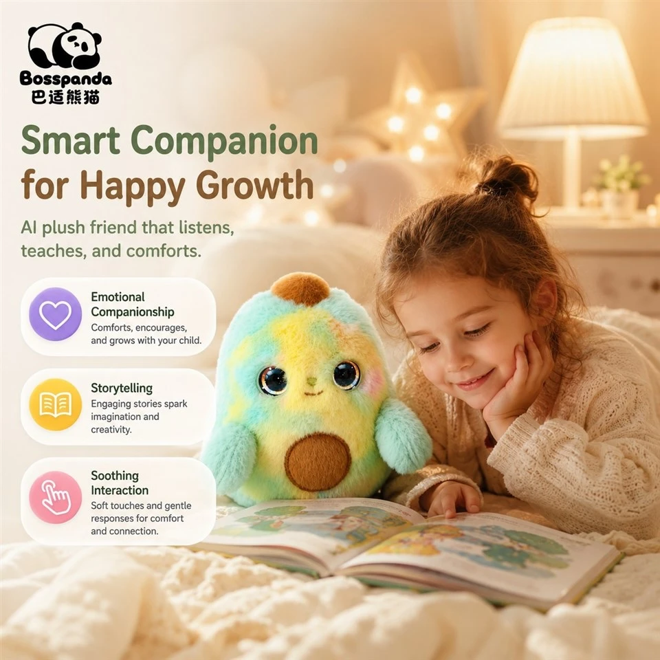 Sensor Fusion Builds Lifelike AI Interactive Plush Toy manufacturers