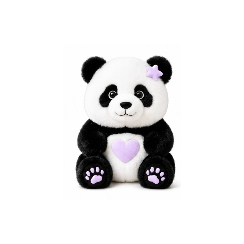 AI Heart Plush Panda Interactive Smart Companion For Kids And Families manufacturers