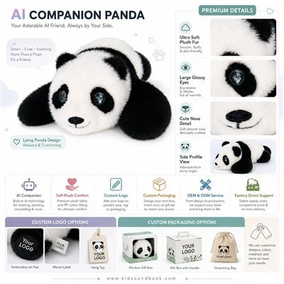 AI Plush Toy Smart Talking Companion - Interactive Stuffed Animal Voice Conversation For Kids high quality