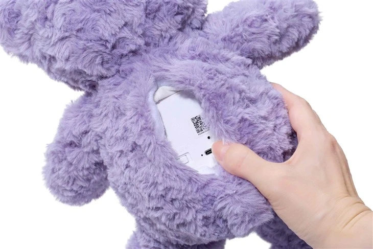 AI Purple Teddy Bear – Smart Emotional Companion With 4G AI & Feeding Fun Product Listing & Detailed Description suppliers
