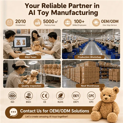 AI Talking Plush Toy Voice Interactive Companion - Early Education Dialogue Doll For Children factory