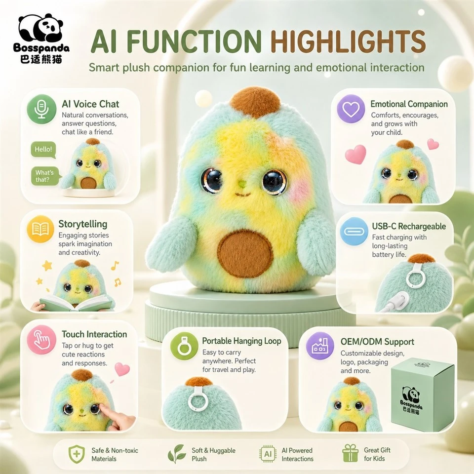 App Connected Plush Toy Drives Smart Companion Retention factory