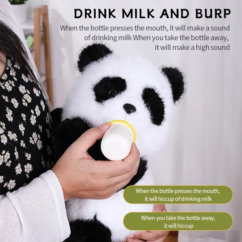Blink Panda Interactive Plush Toy Your Childs New Best Friend factory