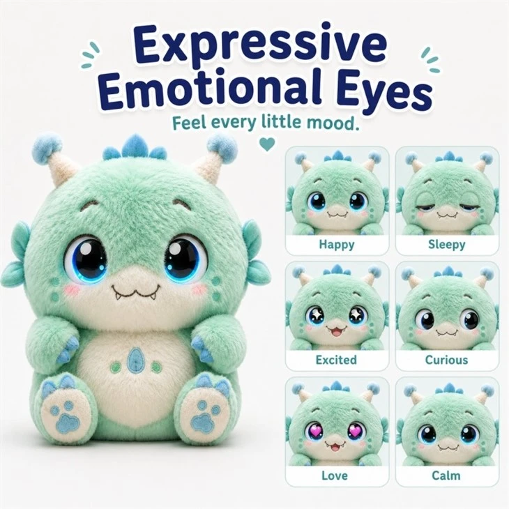 Monster Plush Toy Market AI Companion Wholesale OEM Friendly Monster Kids Plush Bulk Supply Character best
