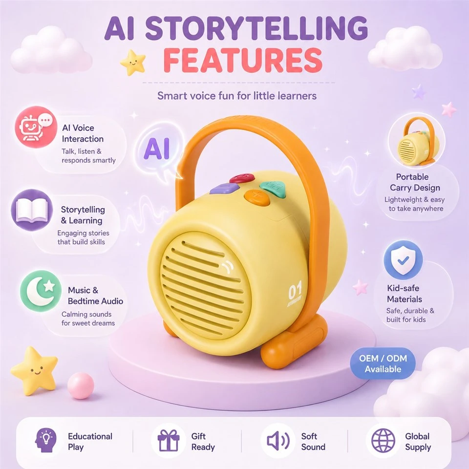Interactive Bluetooth Story Player | Custom Screen-Free Audio Box