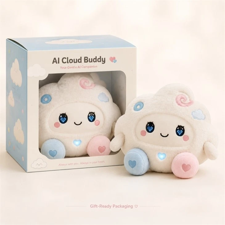 Cloud Plush Night Light Soothing Sleep Companion Toy Kids Bedtime Cozy Glow Comfort Gentle Soft Nursery Gift best