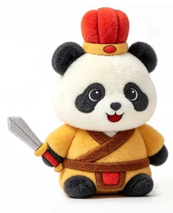 Custom Bosspanda Three Kingdoms Panda Plush For Cultural Gift Souvenirs best