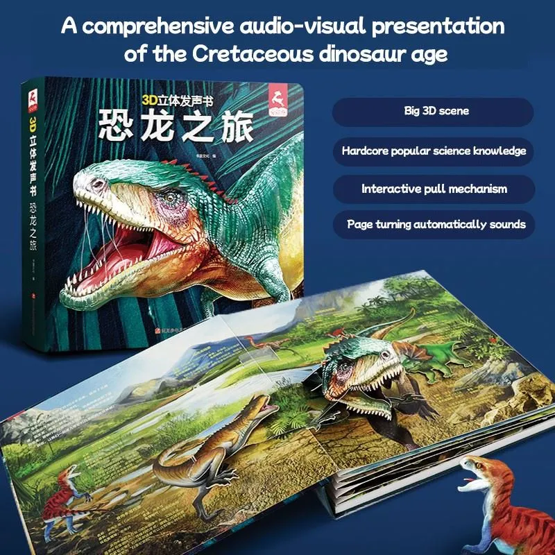 Custom Design Interactive English Learning Sound Book For Kids With Safe Play Features