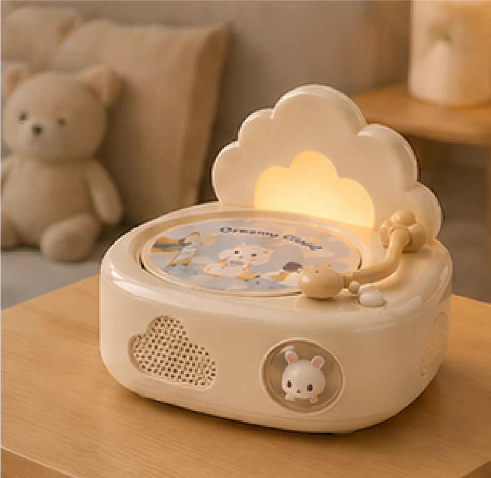Custom Kids Record Player Toy | Retro Phonograph Player With Replaceable Story Discs