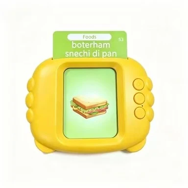 Custom Language Flash Cards Multilingual Learning Toys factory