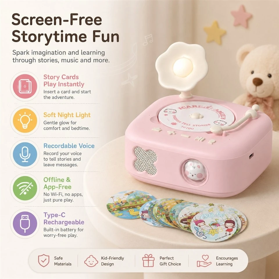 Custom Pink Square Story Player Interaction Evaluation factory