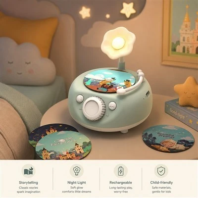 Kids Gramophone Toy Musical Learning Machine With 60 Learning Cards Story Machine For Toddlers Educational Gift price