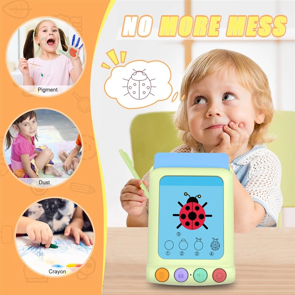 Interactive LCD Drawing Tablet For Early Childhood Learning And Creativity Development manufacturers