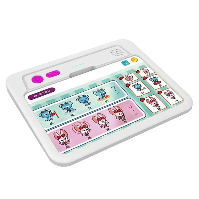 Kids Interactive Learning Tablet With Talking Flash Cards Early Brain Development Toy high quality