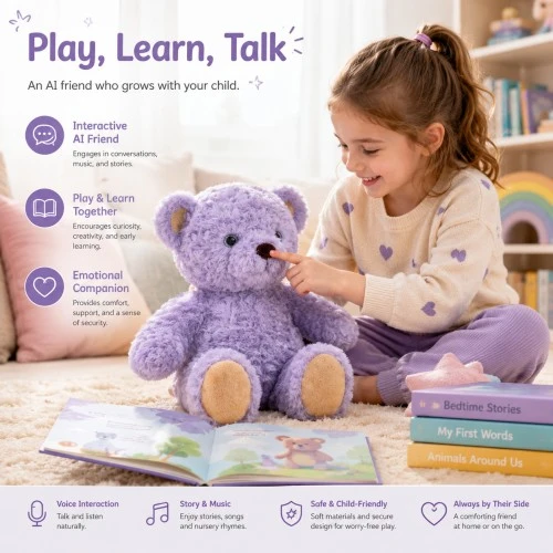 AI Plush Toy – The Next Generation Of Interactive Learning & Emotional Companion