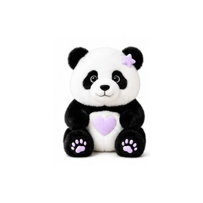AI Heart Plush Panda Interactive Smart Companion For Kids And Families