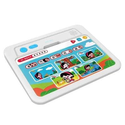 Kids Interactive Learning Tablet With Talking Flash Cards Early Brain Development Toy