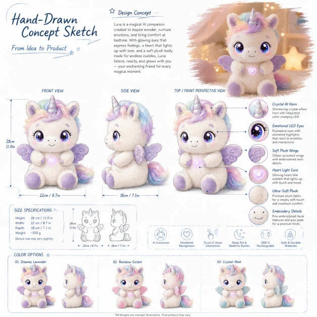 Smart Emotional Support Plush Boosts Kids Emotional Development suppliers