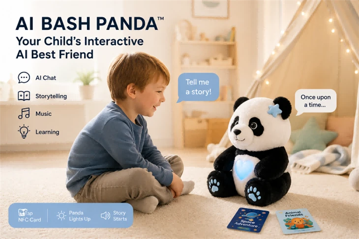 Smart Touch-Activated Light & Sound Plush | OEM/ODM Manufacturer high quality