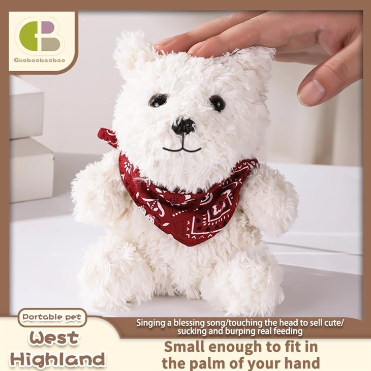 Sound Feed Puppy Companion Cute Pet West Highland suppliers