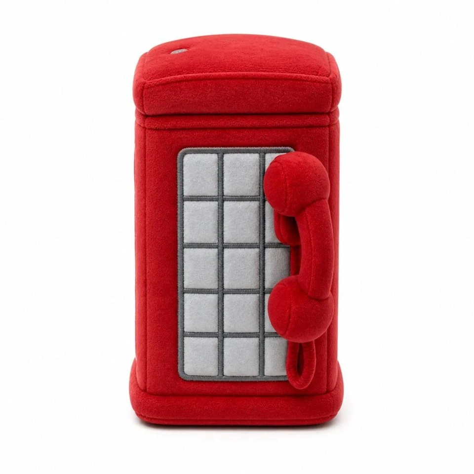 Custom Vintage Telephone Booth Plush OEM Manufacturer best