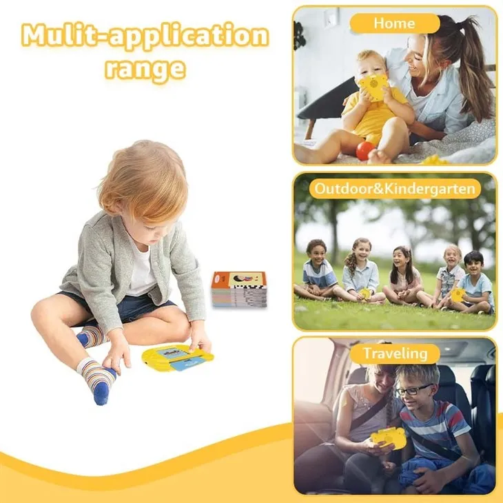 What's Benifts For Kids Play Talking Flash Cards Machine
